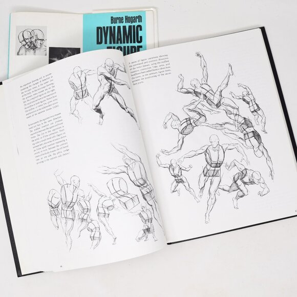 2 Books Dynamic Figure Drawing Expressive Portraits Hardcover Hogarth Leveille - Picture 11 of 16